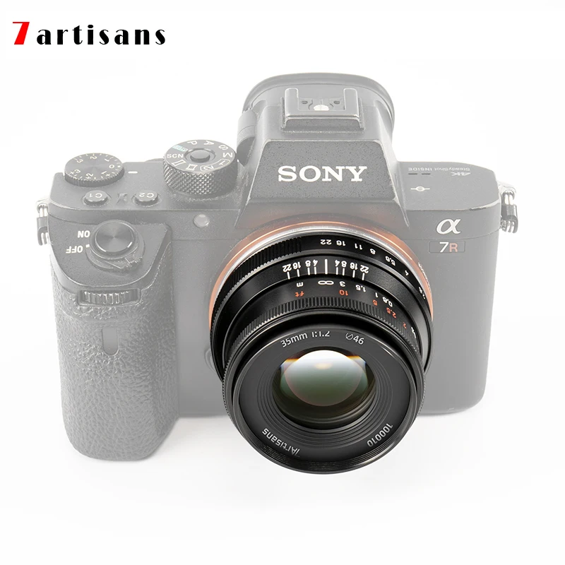 7 Artisans 35mm F1.2 II Prime Lens for Sony E, Fuji XF, Canon EOS