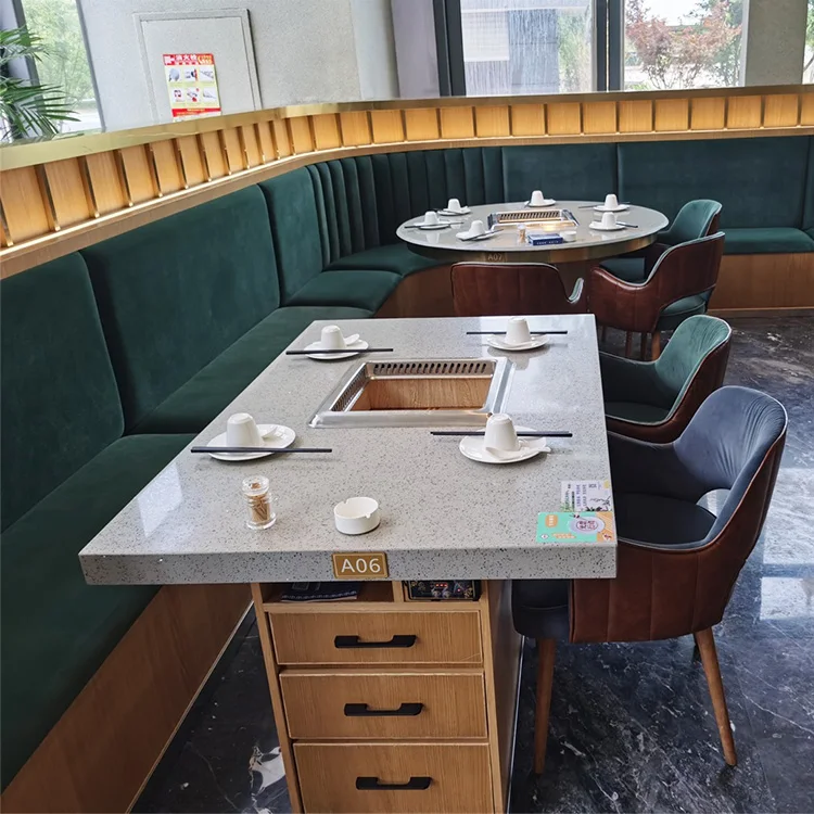 Горячая Распродажа современный коммерческий обеденный мраморный паровой стол для ресторана