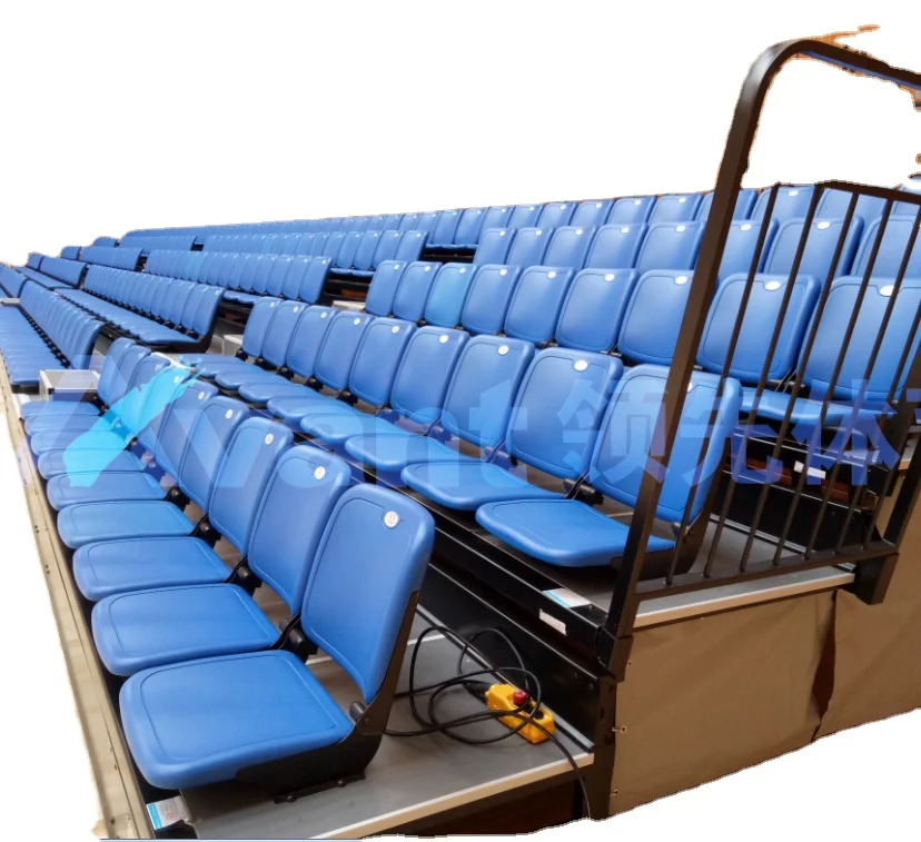 Telescopic Seating System,retractable Platform System for Indoor Sports Center