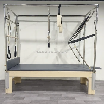 Cheer Brand Hot Selling Pilates Tower with Trapeze Machine maple wood Cadillac Reformer Bed