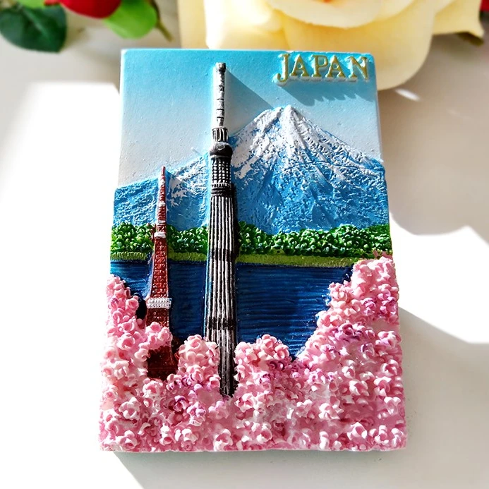 Cheaper Resin Magnets Customized 3D Refrigerator Custom Tourist Souvenir Magnets Fridge Supplied Resin Magnets for Fridge