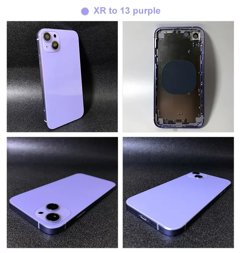High Quality Back Housing For Iphone X Xr 11 Convert To 12 13 14 12 Pro