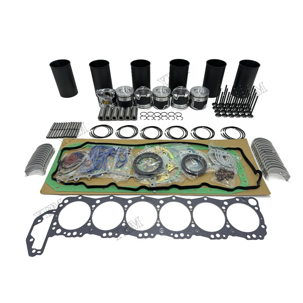 Overhaul Rebuild Kit for Hino J08E Engine 238 268 338 With Full Gasket Set