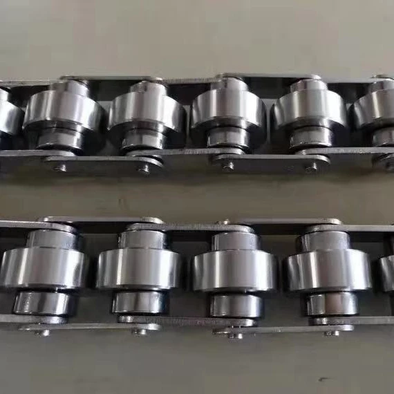 Double  Plus Side Conveyor Chain  With  Large Roller  2050 2060 2080
