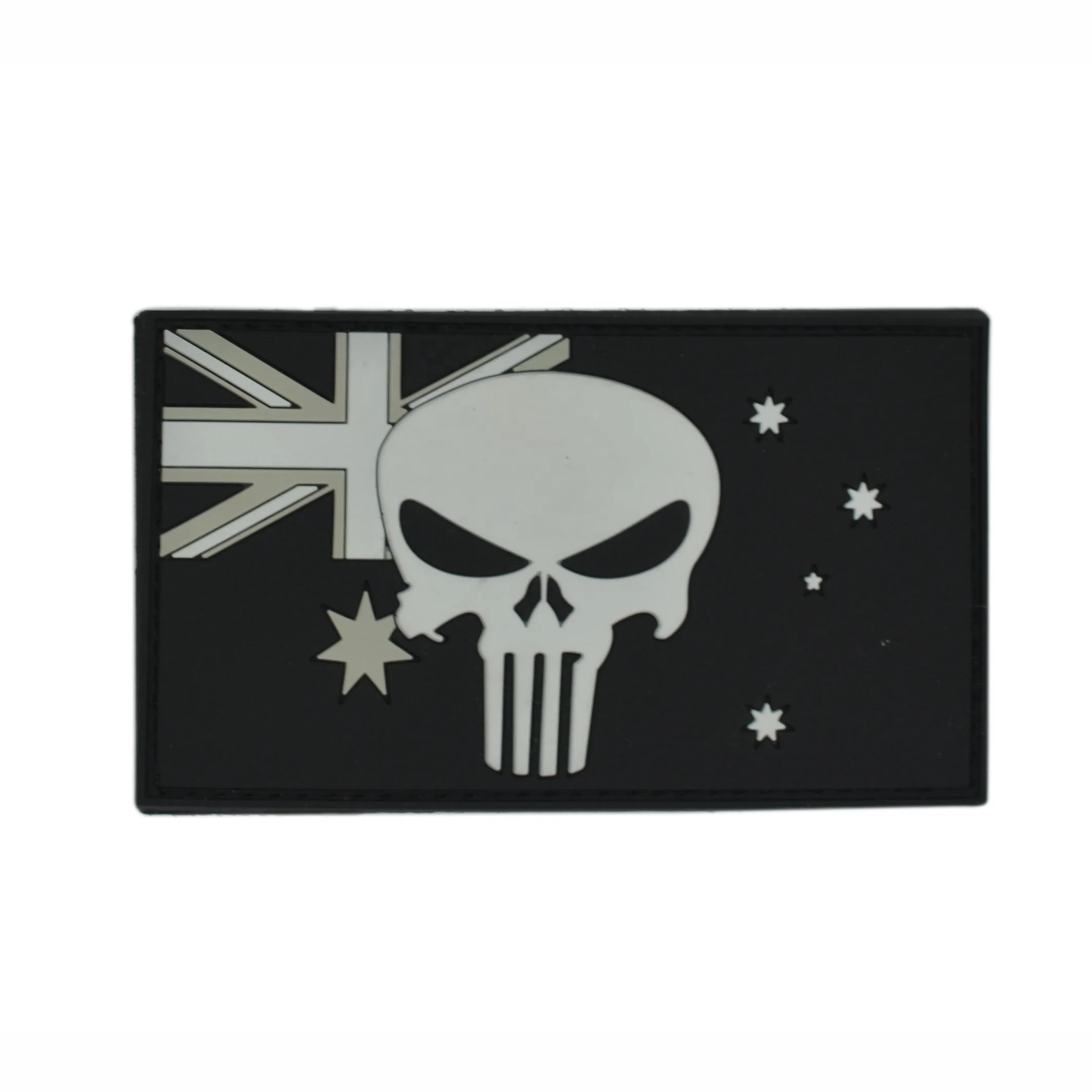 Australian Punisher Flag Morale 3D PVC Patch