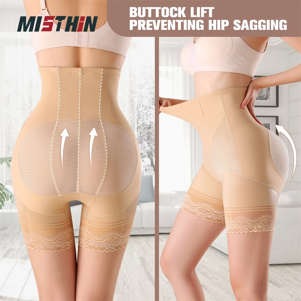 Wholesale Lace Full Body Shaping Seamless Underwear Women Tummy Control Bodysuit Shaper Pant Waist Trainer Shapewear for Women details