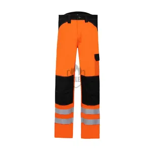 Flame-Resistant Reflective FR Workwear Jacket and Pants Suit Safety Uniform Pants Workwear Uniforms