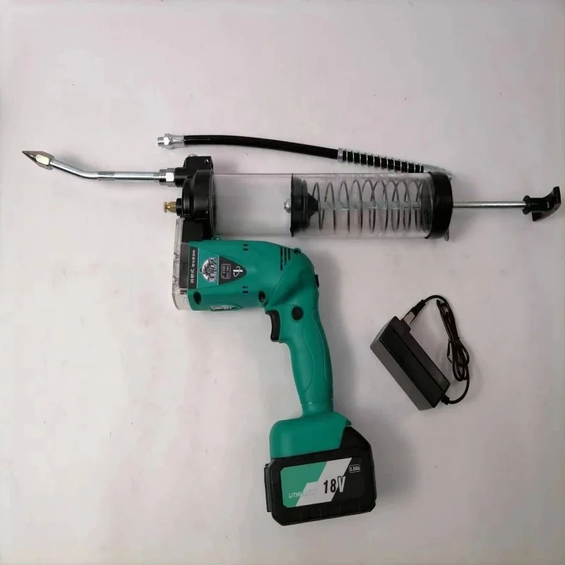 Перезаряжаемый беспроводной автоматический специальный Электрический пневматический масляный пистолет портативный литиевый аккумулятор высокого давления пневматический масляный пистолет