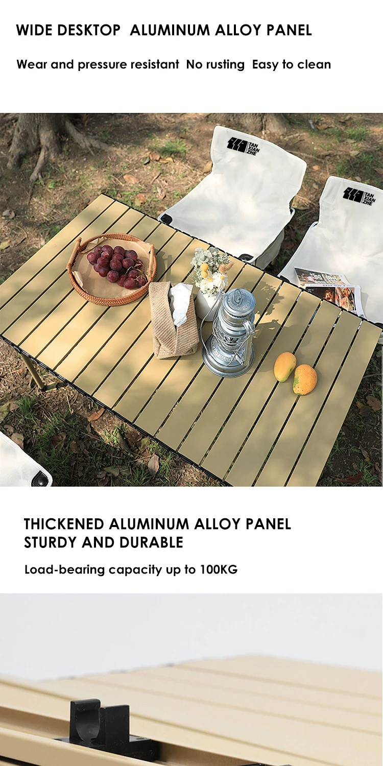 Folding Camping Table And Chair Set Portable Outdoor Camping Furniture