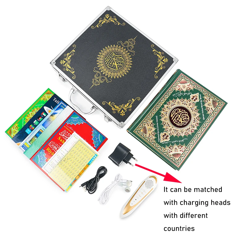 Hot Selling Quran Reader 16gb Quran Reading Pen With Book Set With
