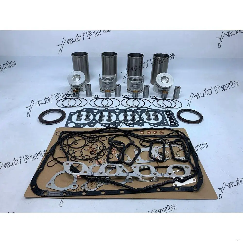 Engine Repair Kit With Full Gasket Piston Rings Liner Kit Fit for Isuzu 4HL1 Machinery Diesel Engine Parts