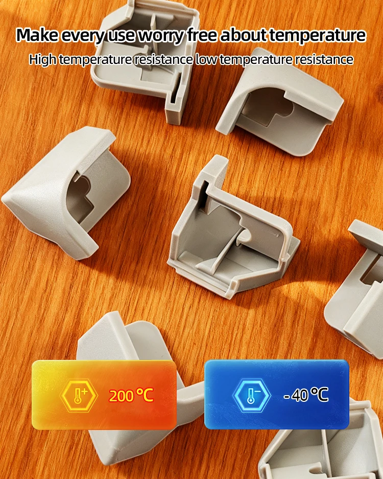 product premium silicone corner edge protectors anti collision shockproof scratch resistant guards for tables desks cabinets-4