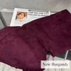 New Burgundy suede