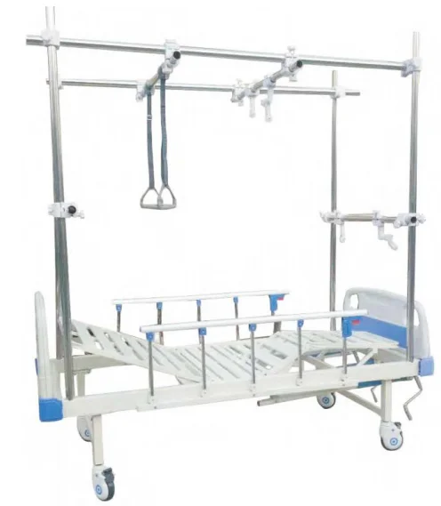 Factory Direct Economical manual 3 Crank Hanging Leg Orthopedics Bed