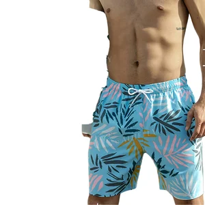 Custom Large Size Summer Quick Dry Drawstring Beach Shorts for Men Mid Waist Casual Safety Pocket Plus Size Breathable Polyester