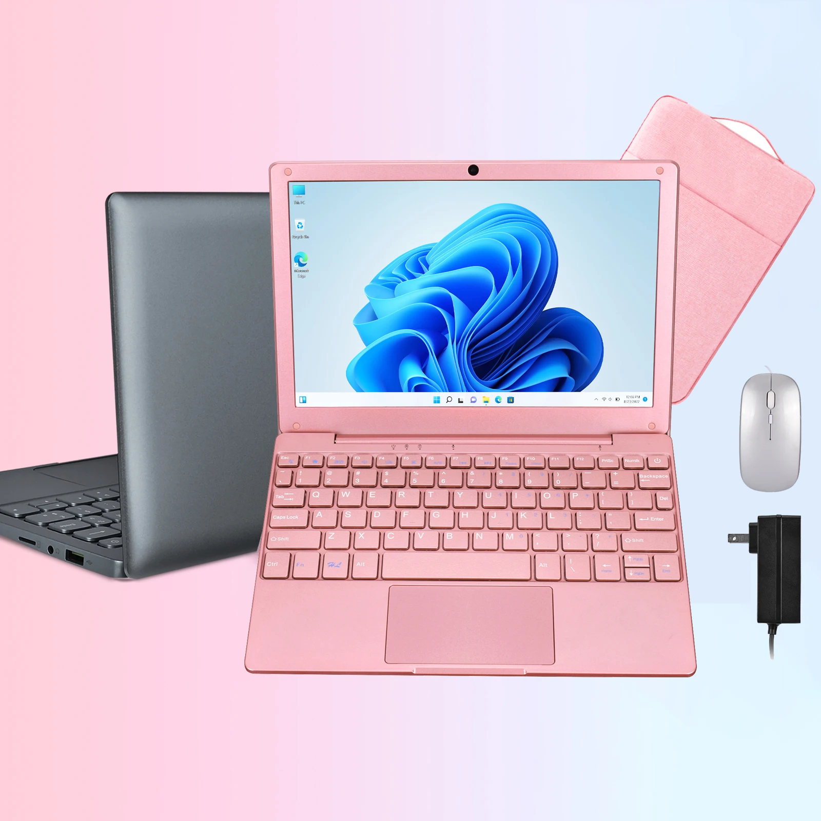 Ultra Thin Laptop with Intel Celeron N4000 CPU - 8GB RAM