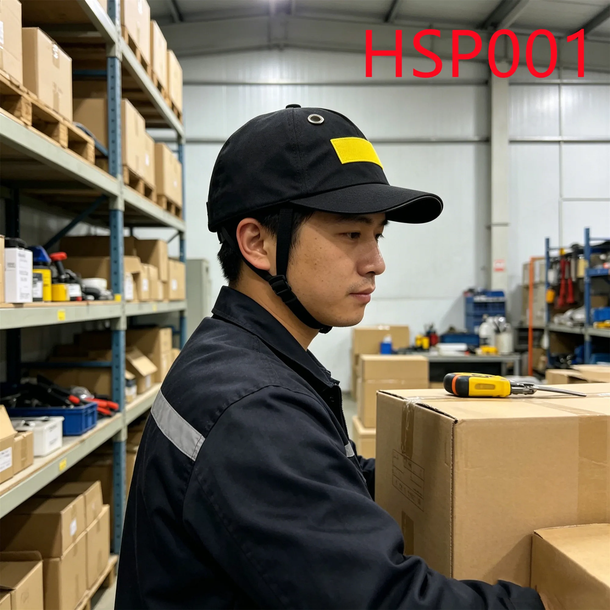 HY,Airline Baggage Handlers Lightweight Not Bulky Security Helmet Impact Resistance Reinforced ABS Shell Work Helmet HSP001