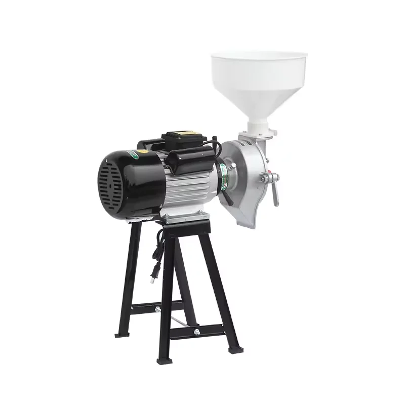 WEIYAN Popular Grain Grinder Machine Peanut Rice Soybean Pulp Grinding Wet and Dry Dual Use Grinding Machine Cereals Grinder