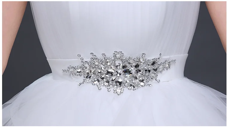 2019 New Korea Style Sexy Front Short Back Long Sleeveless Princess Lace High Low Wedding Dresses With Long Tail