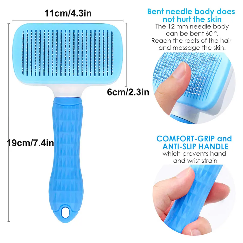 SelfieClean Self-Cleaning Hairbrush & Detangler — MyShopppy