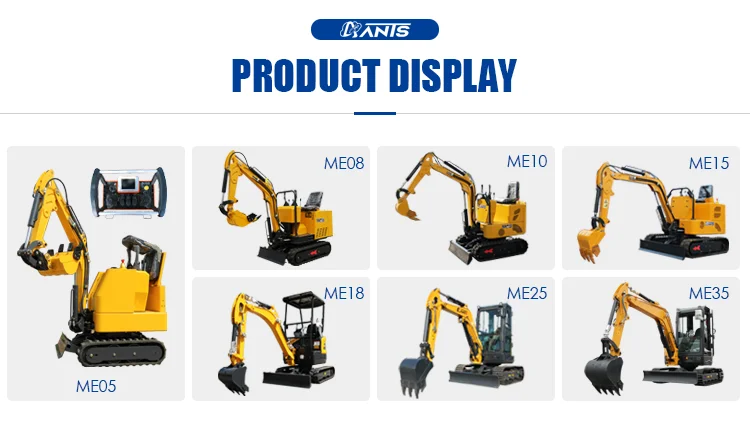 Mini Excavator - High Efficiency Digger for Various Uses