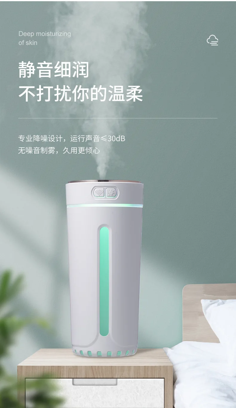 300ml Usb Portable Car Humidifier Home Fragrance Oil USB Aromatherapy Diffuser Mist Maker Colorful Cup Humidifier