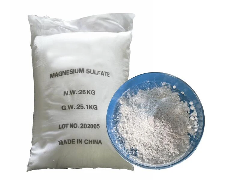 Sulphate De Magiê Giá của Mgso4 mỗi tấn Bột khan Magiê Sulphate cấp công nghiệp