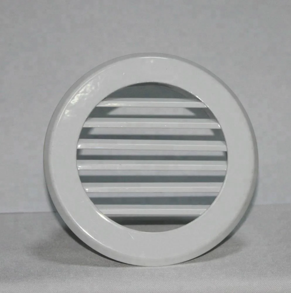 EZONG 300毫米防水供应通风口RAL9016喷铝圆形空气百叶窗| Alibaba.com