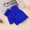 sapphire blue half finger