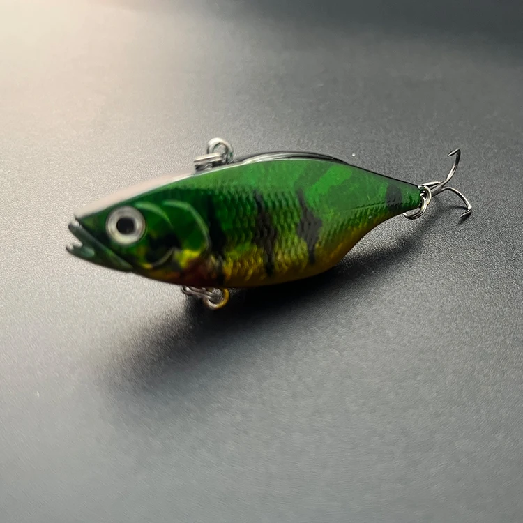 2022 Rattle VIB 65mm 12g Sinking Vibration Fishing Lure for Pike Bass