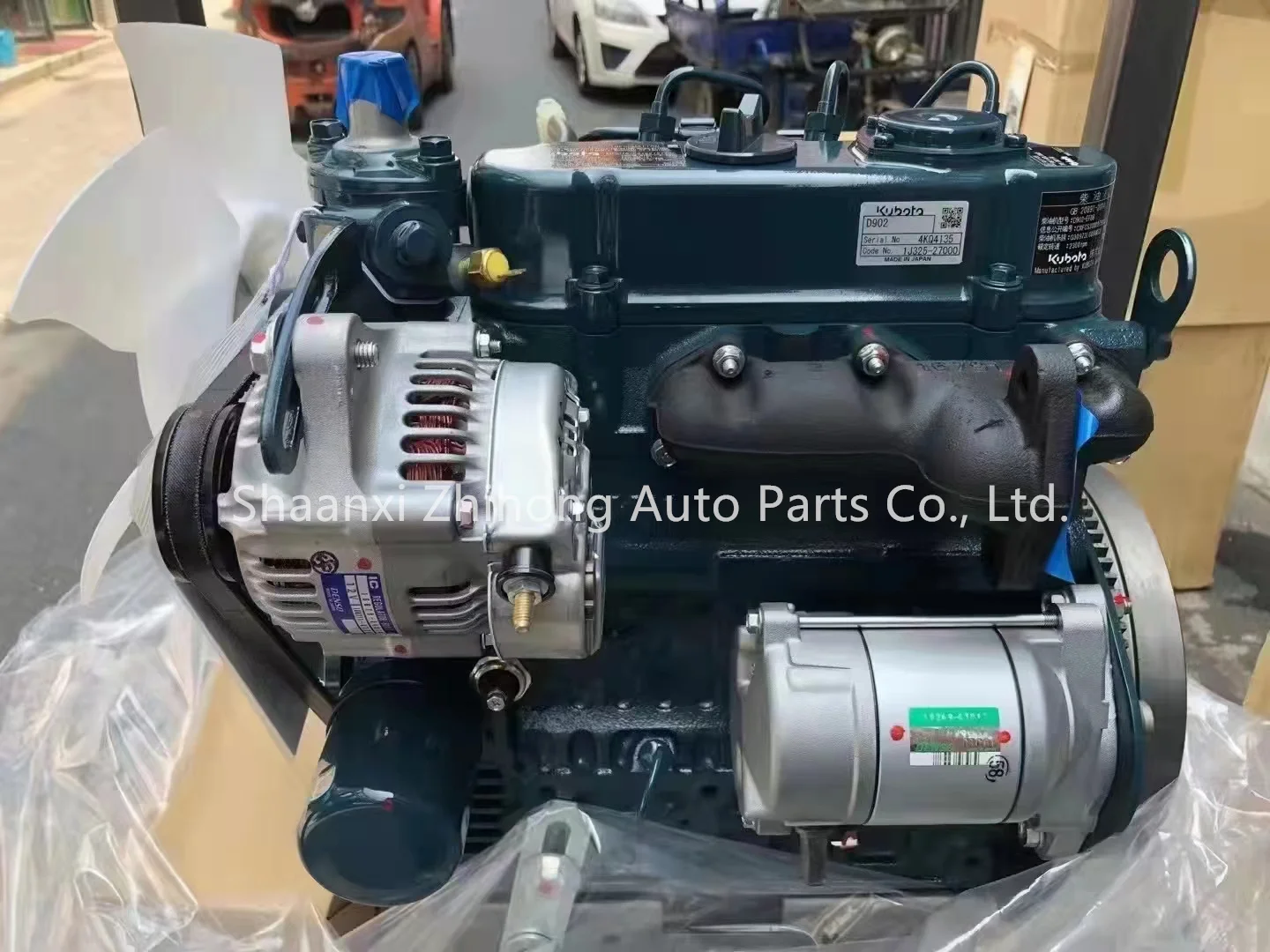 Factory Stock V3600-t Complete Diesel Engine Assembly For Kubota - Buy ...