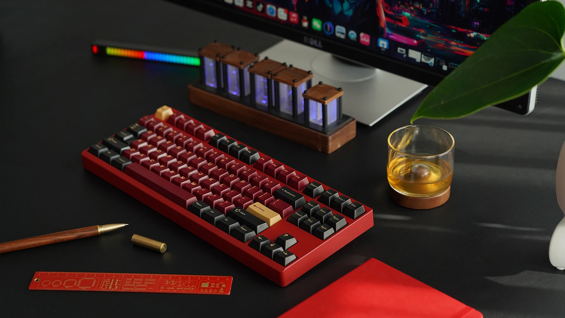 Zoom Tkl Custom Keyboard Kit Full Alu Case Nano Coating 87 Keys Tkl Wireless Mechanical Keyboard
