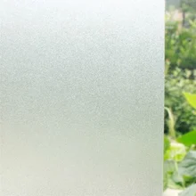 DUUEIHHUER Frosted Embossed PVC Self-Adhesive Privacy Window Film Free Sample for Bathroom Furniture & Interior Use Roll Shape