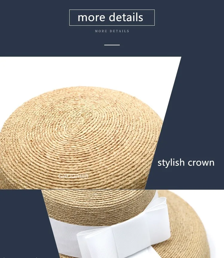 D New Design Graceful Raffia Straw Braid Cloche Hat Lady Hat With Big ...
