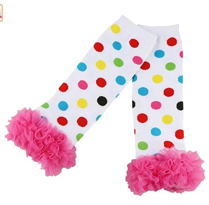 2023 St Partrick's Day Leg Warmer Printed Shamrock Infant Sock Leg And