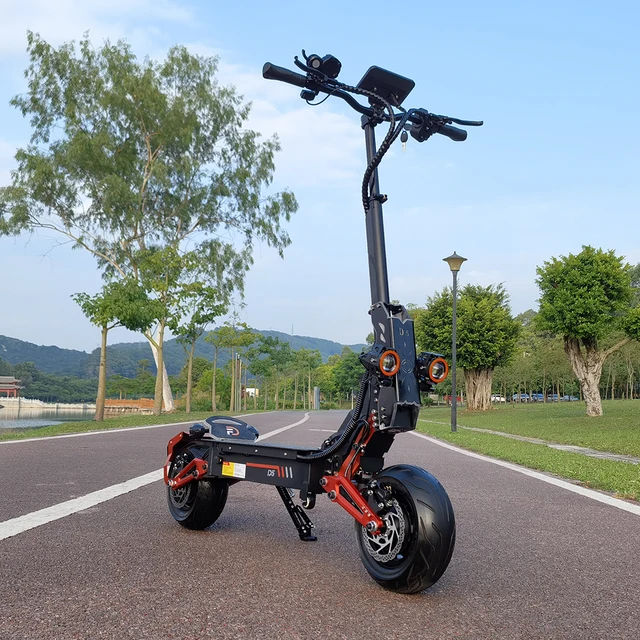 EU Stock Removable 48v 35Ah 12 Inch E-Scooter Dual Motors Obarter D5 Offroad Electric Scooter Adults 5000w