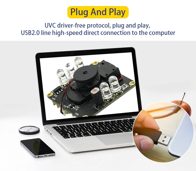 USB d'origine 12mp 20x Zoom Ip 180 21Module de caméra mp 200mp 5mp 20 MP 2 Façon de la caméra audio pour synchroniser le module clignotant 5 H5998b9f0db83431b883f5754f6e7447ca