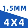 4*4 1.5mm