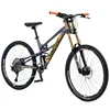 Brown full suspension MTB