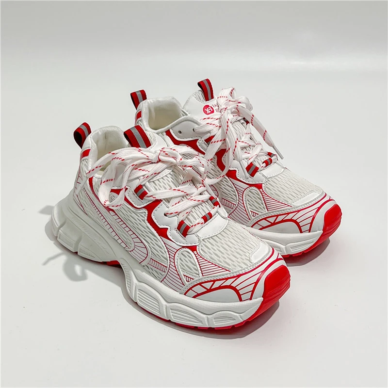 2023 New Spring and Summer Running Shoes All Casual Small White Shoes Platform Shoes