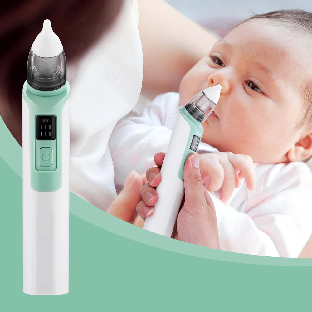 Custom Logo Smart Electric Baby Nose Suction Cleaner Electric Nasal Aspirator with Logo