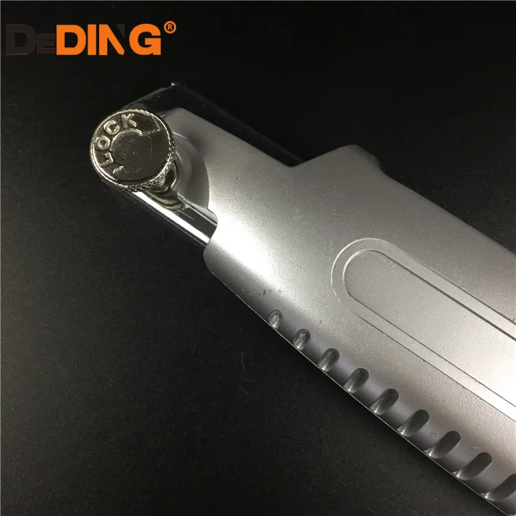Adjustable Retractable Box Cutter Featuring Ergonomic Yellow Handle and ...