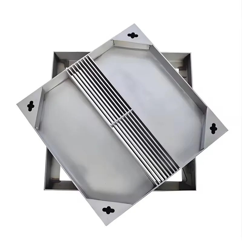 Stainless steel middle seam manhole cover