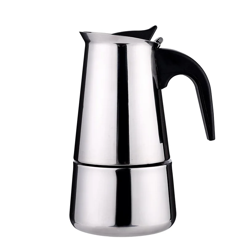 Bialetti 6-Cup Stainless Steel Stovetop Espresso Coffee Maker Pot 