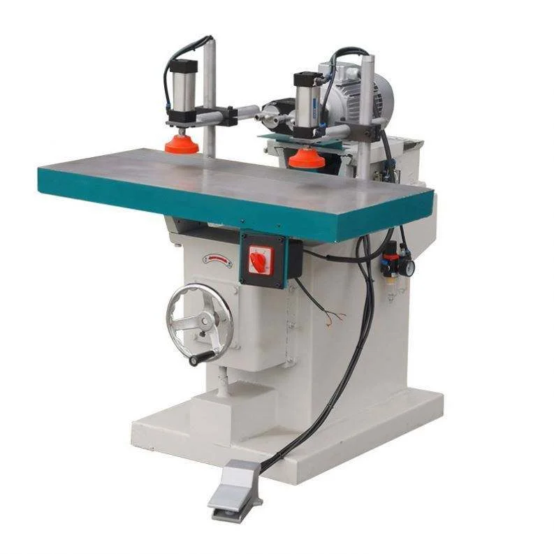 TEBAK  Woodworking Horizontal Automatic Adjustable Multi Axis Pneumatic Compaction Driller  Wood Side Hole Drilling Machine