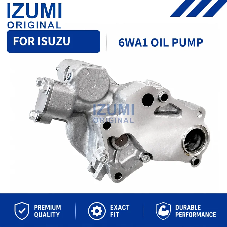 IZUMI ORIGINAL 6WA1 Oil Pump diesel engine parts for Isuzu