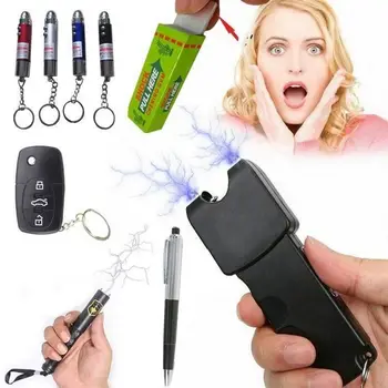 Electric Shock Toy Gadget Prank Trick Gag Funny Pull Head Shocking Toy Gift Electric Shock Joke Chewing Gum