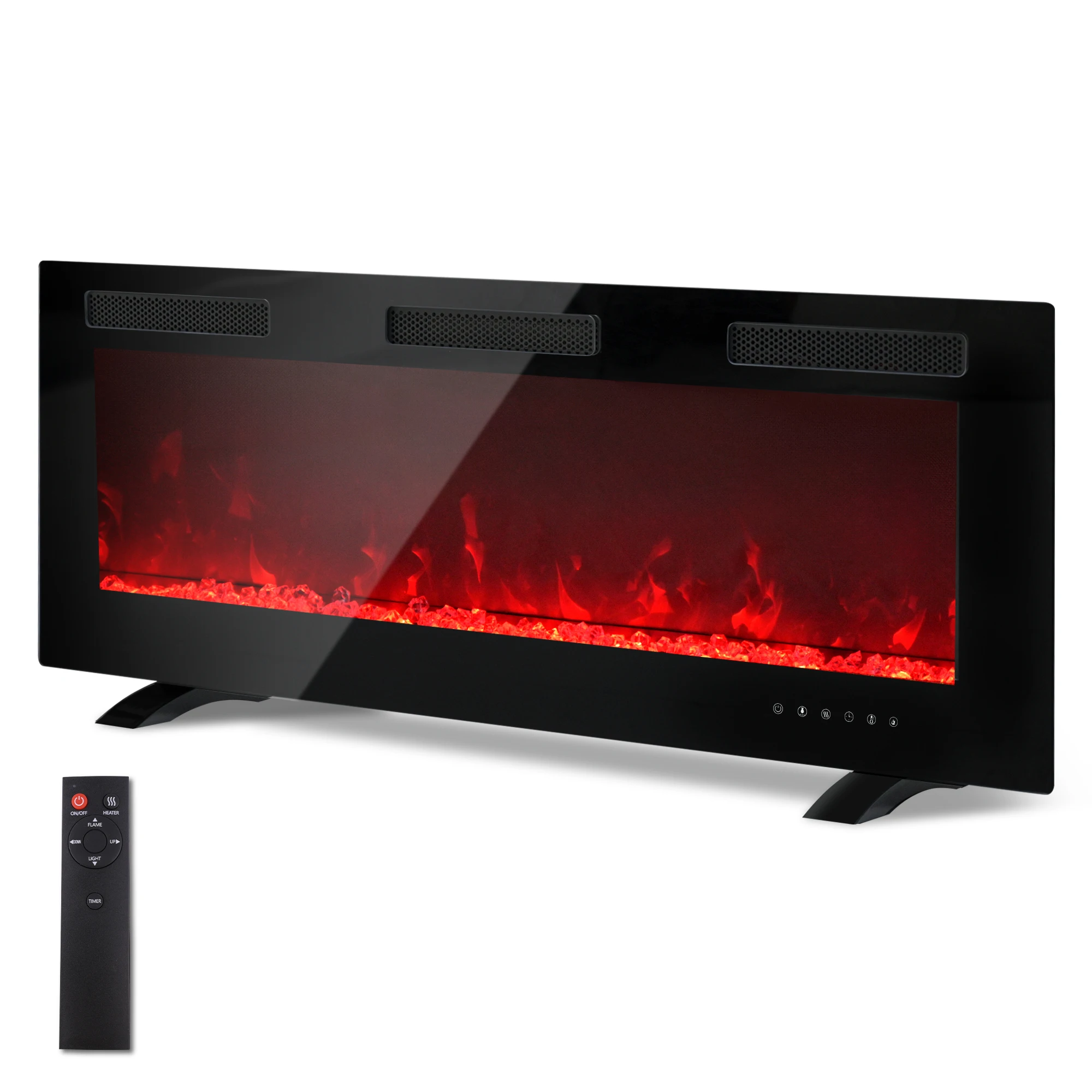 Electric Fireplace, WFP, Wall - detail 2