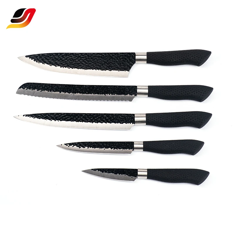 High Quality Multifunctional Utility Paring Knife Professional Stainless Steel 4 Pcs Kitchen Chef Knives Set