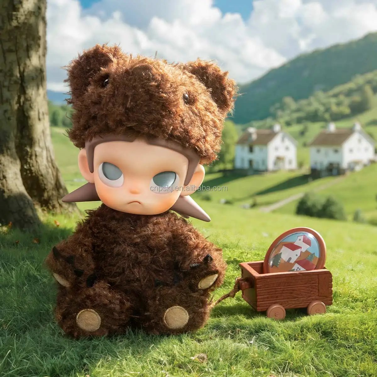 POP MART Zsiga Dream Destination 1/8 Action Figure Plush Toys